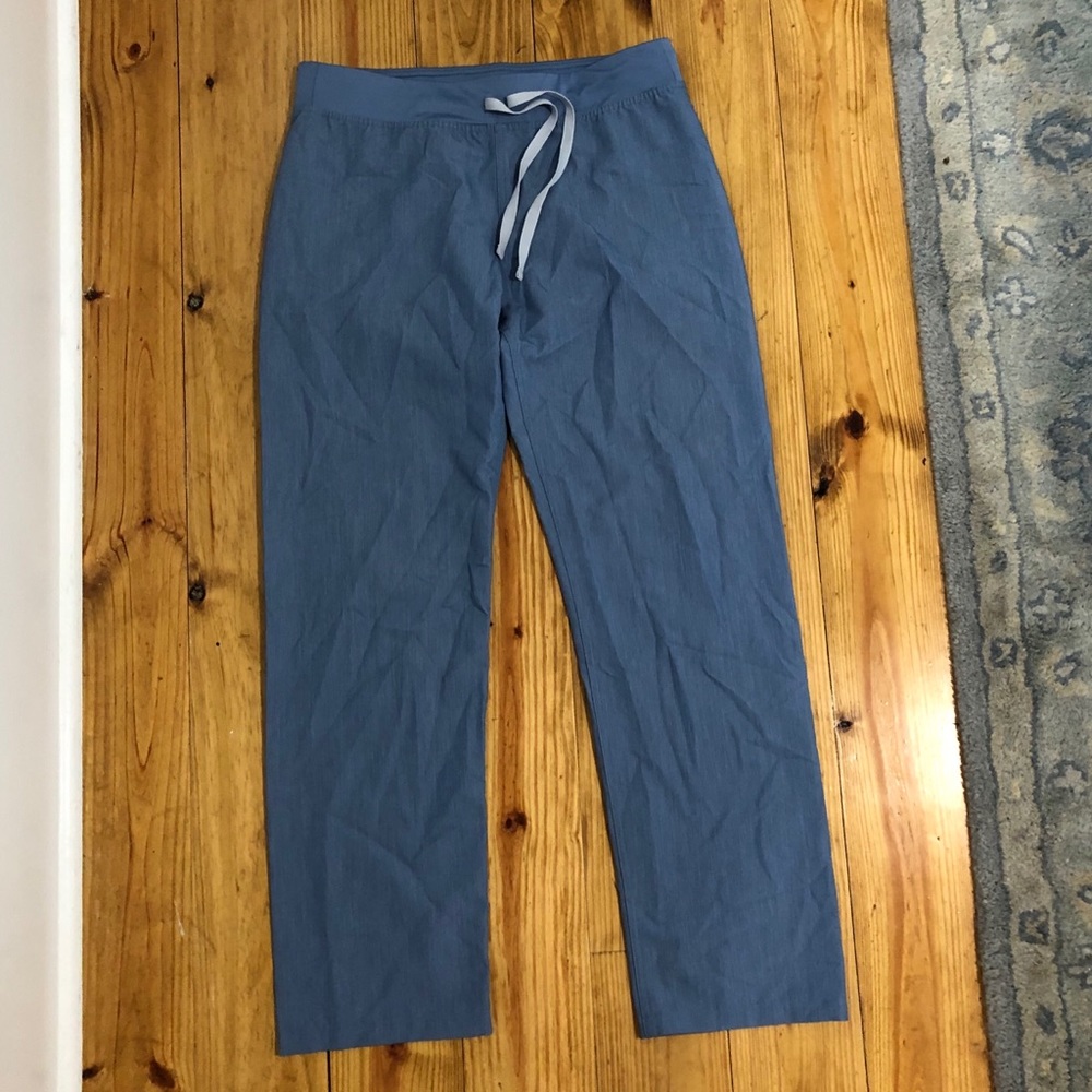 Figs heather indigo Livingston scrub pants